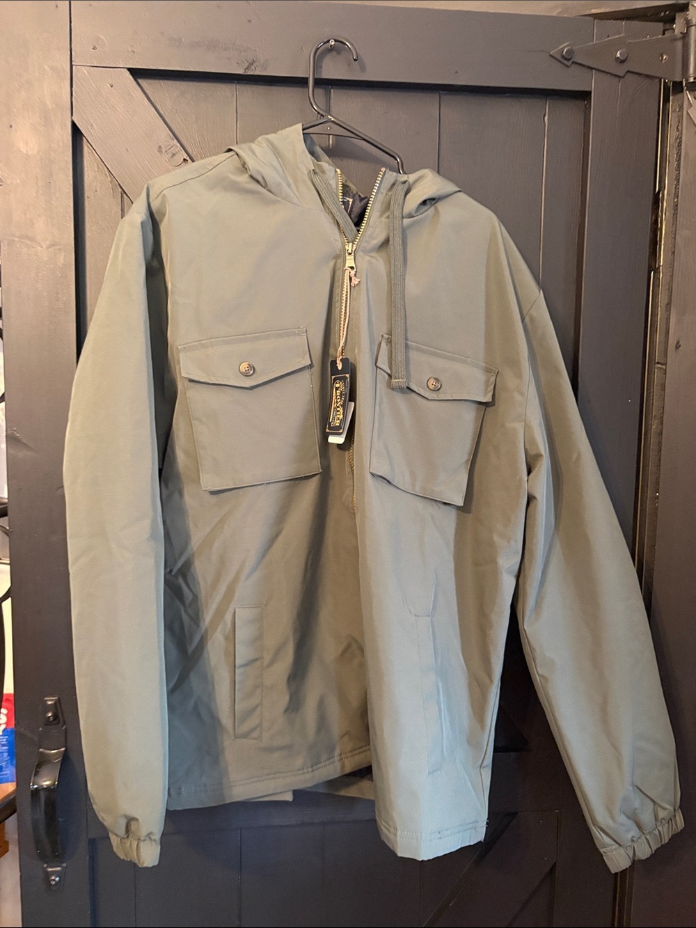 Weatherproof Hooded Field Jacket in Sage
